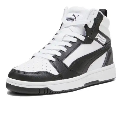 393831 PUMA sneakers alta bianco/nero