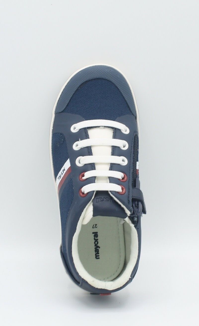 MAYORAL SNEAKERS BASSA ZIP LATERALE MASCHILE BLU