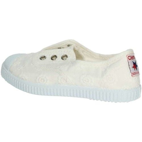 CIENTA SNEAKERS FIORI PIZZO BIANCO 70998