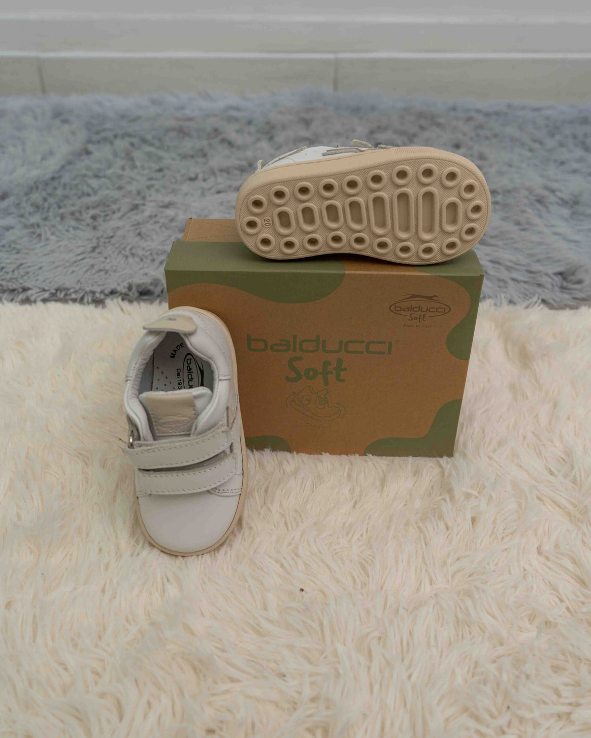 CITA6753 BALDUCCI sneakers bianco boy