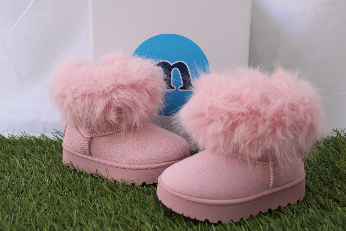 MU25308 MELANIA pelliccia rosa