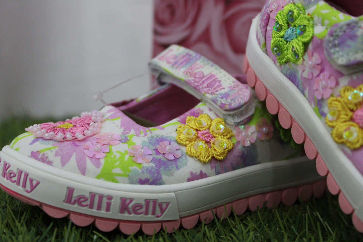 LKED4911 ELOISE LELLI KELLY ballerina bianca/fantasia