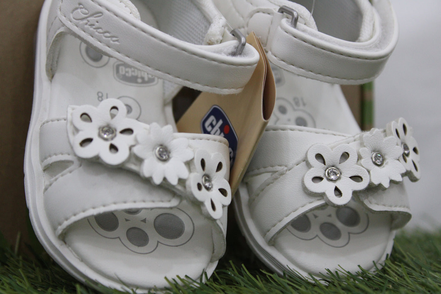 GLITTER CHICCO bianco