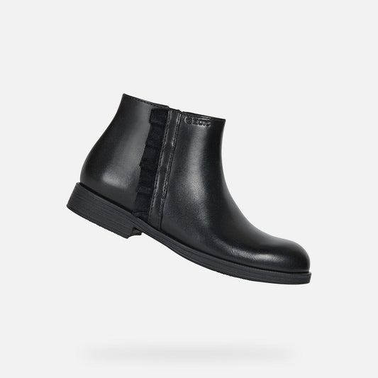 GEOX STIVALETTO PELLE FEMMINILE NERO