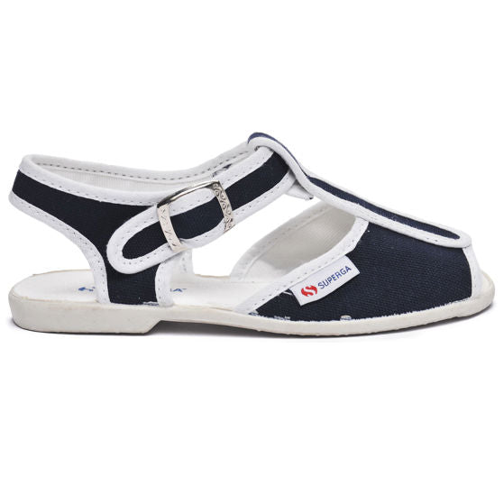 S06A1200 SANDALO SUPERGA BLU