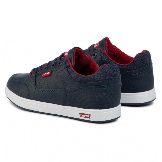 SNEAKERS LEVIS PELLE BLU