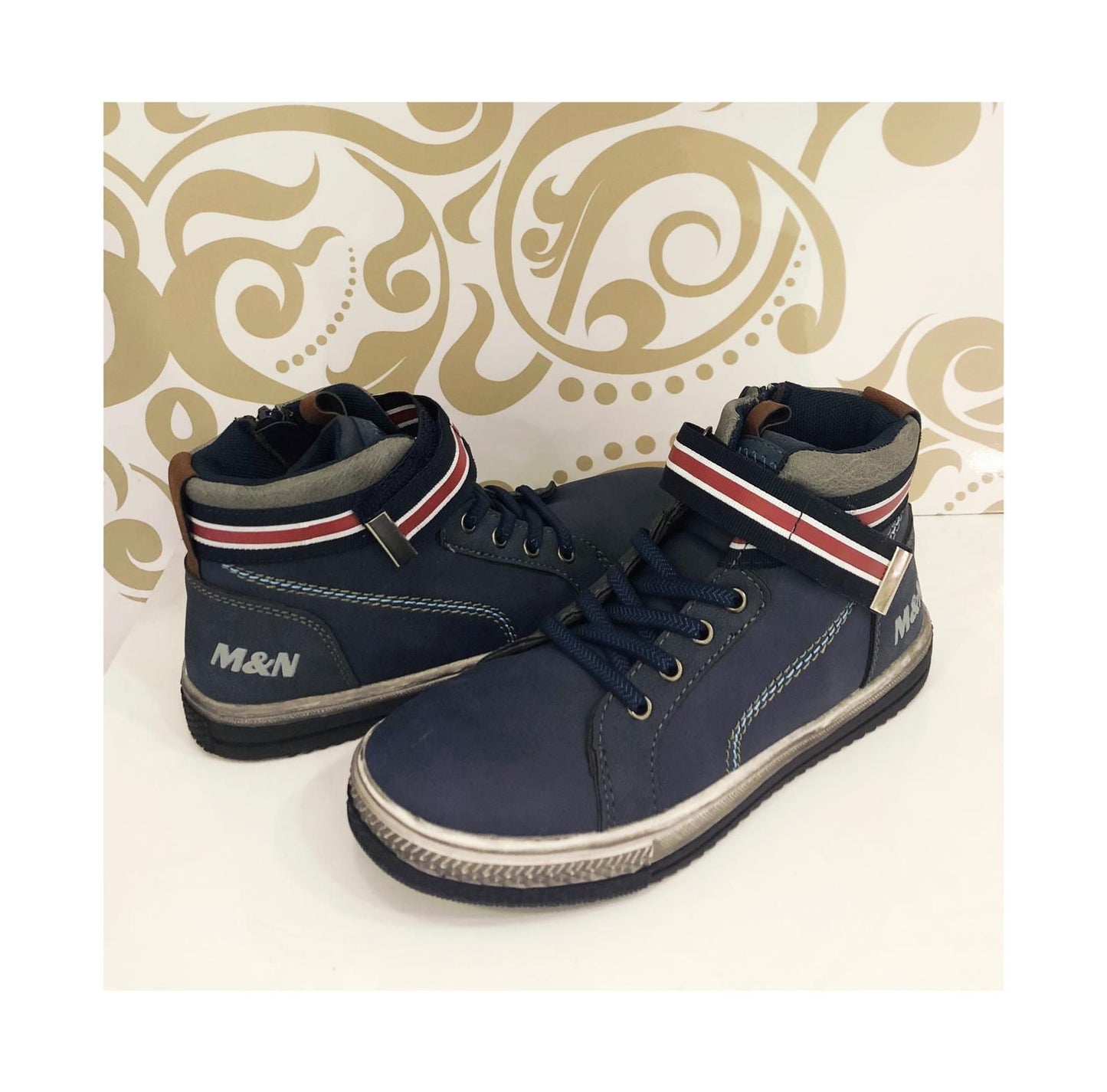 MURPHY&NYE SNEAKERS ALTA MASCHILE BLU