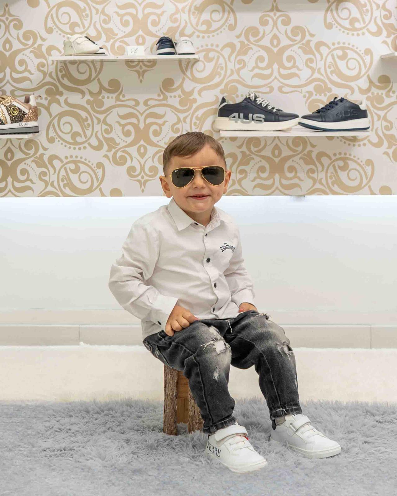 FB100 FERRE sneakers bianca