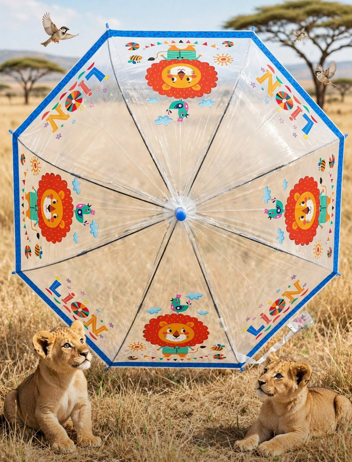 ANIMALIER ombrello leone
