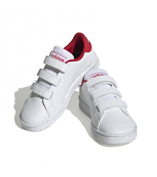 H06212 ADIDAS advantage bianco/rosso