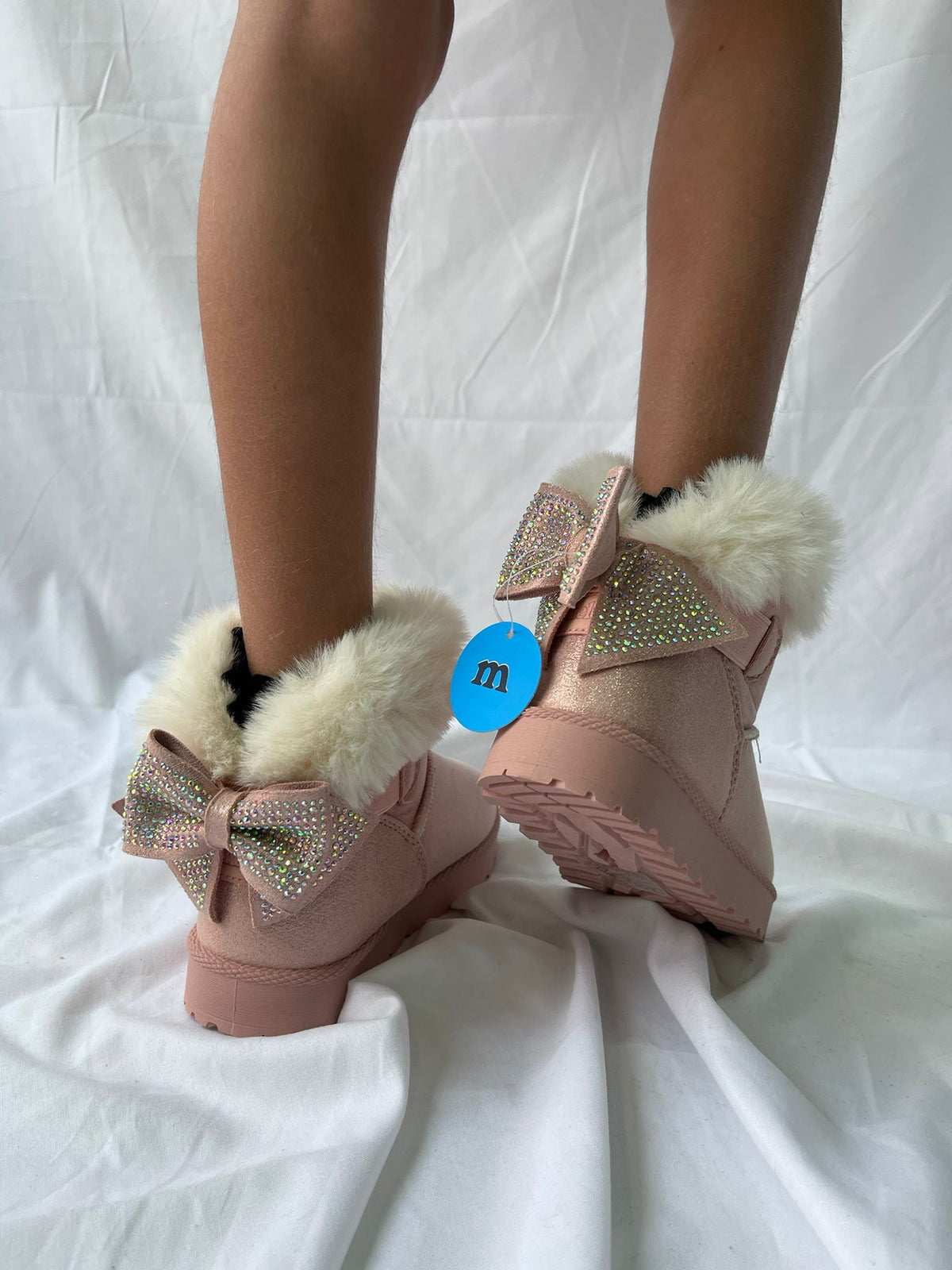 MU25304 MELANIA pelliccia rosa