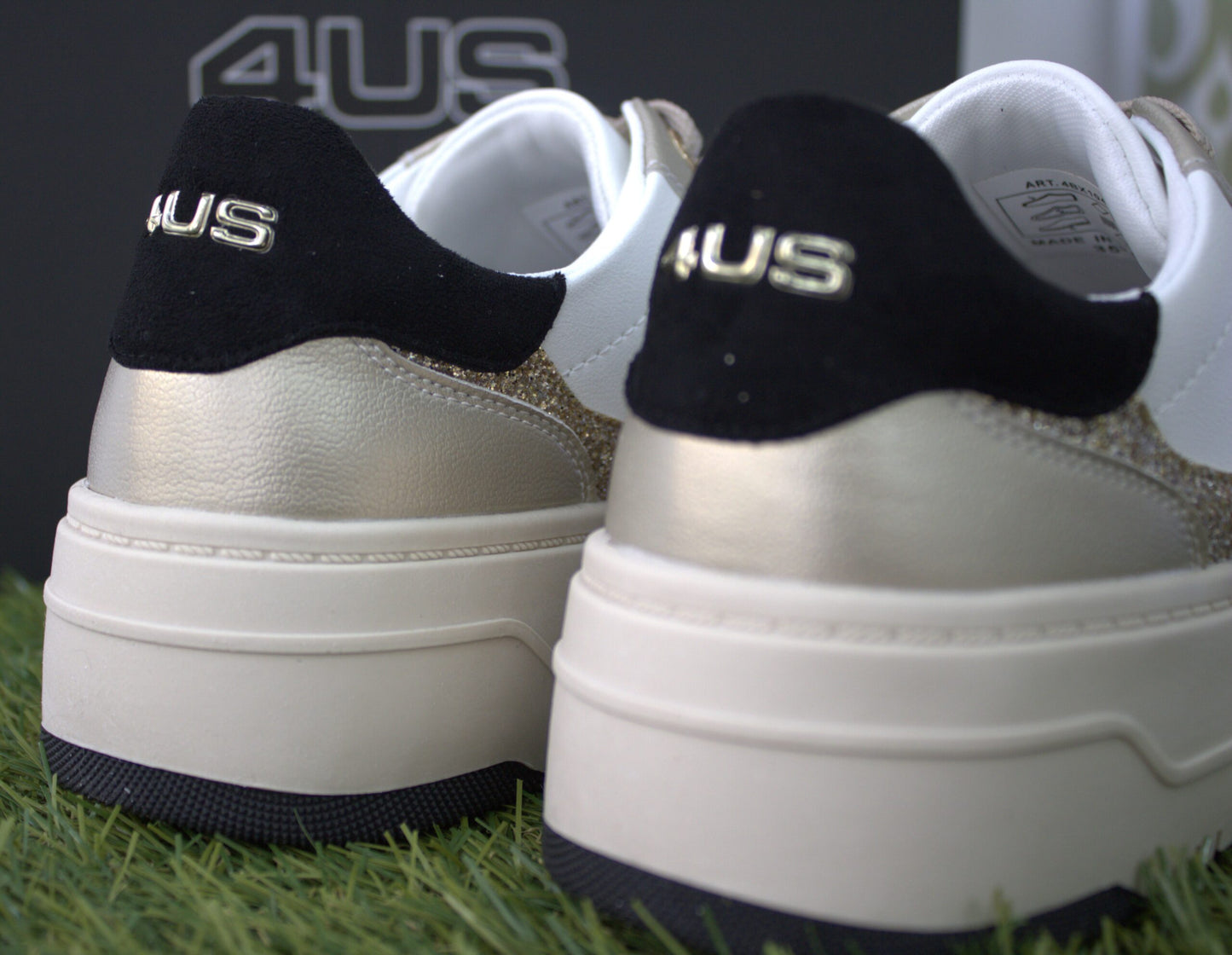 4BX104 PACIOTTI sneakers gold