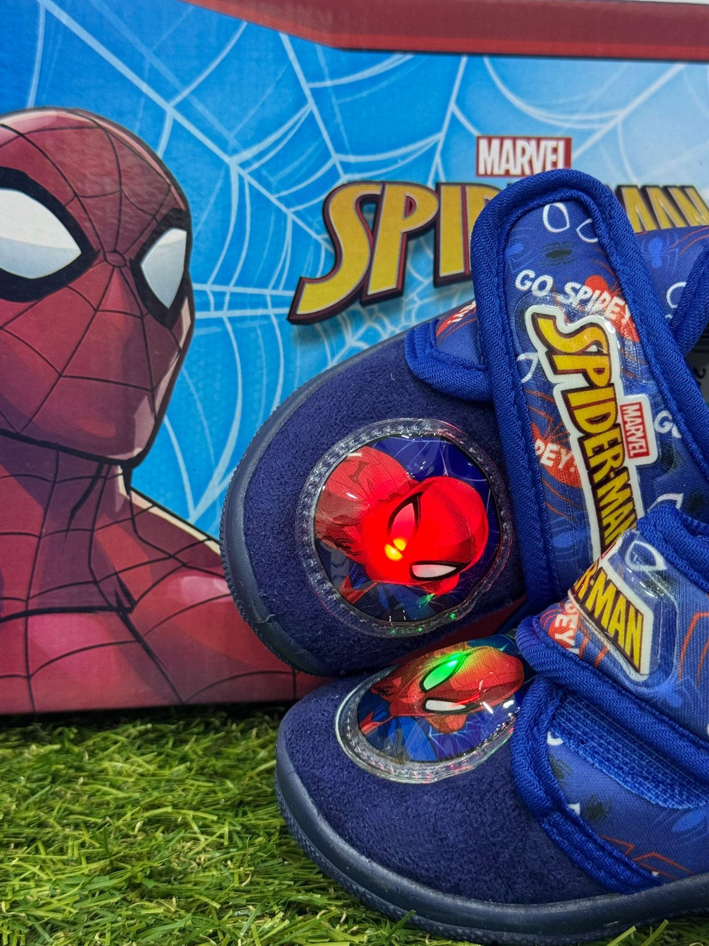 DISNEY ciabatta spiderman blu