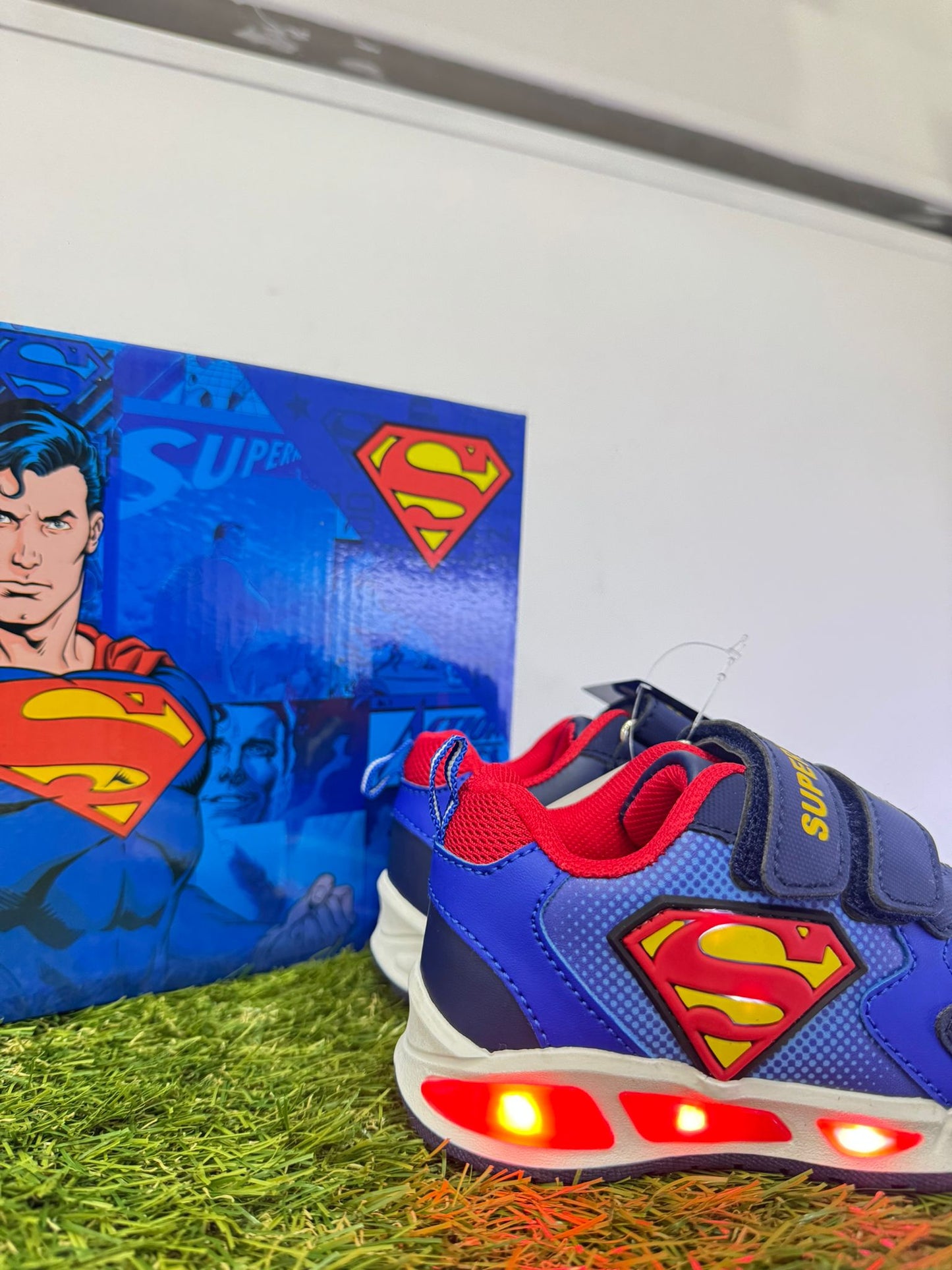DISNEY sneakers superman blu