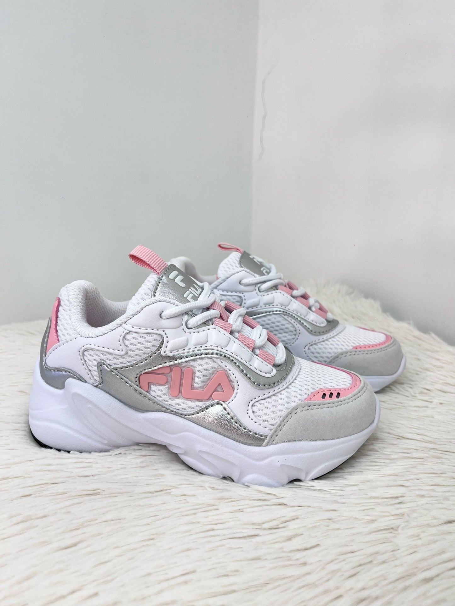 FFK0248/FFT0136  FILA sneakers bianca/rosa
