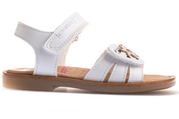 029600 pablosky sandalo bianco/rosa