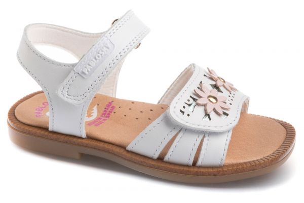 029600 pablosky sandalo bianco/rosa