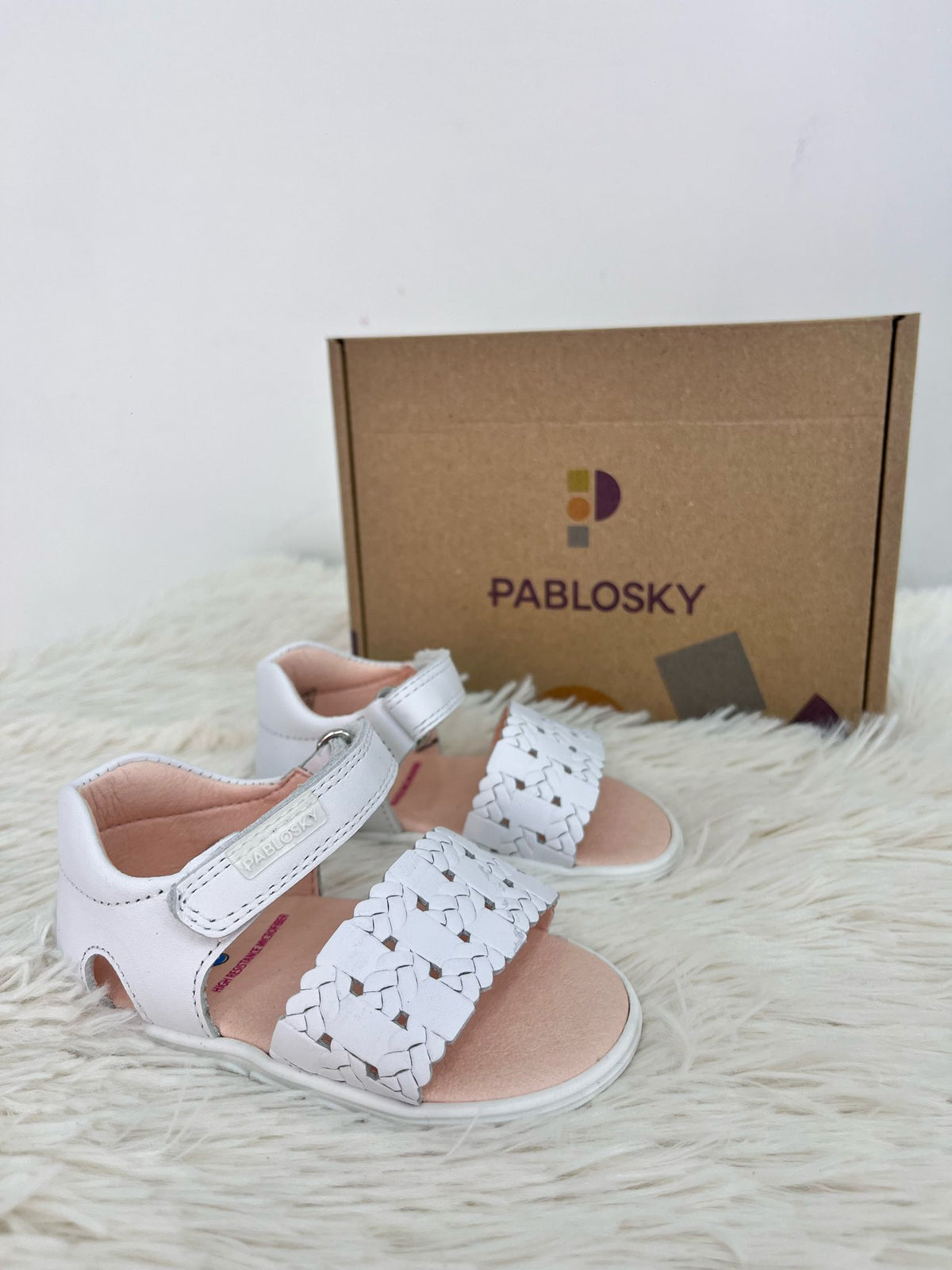 050600 PABLOSKY sandalo bianco