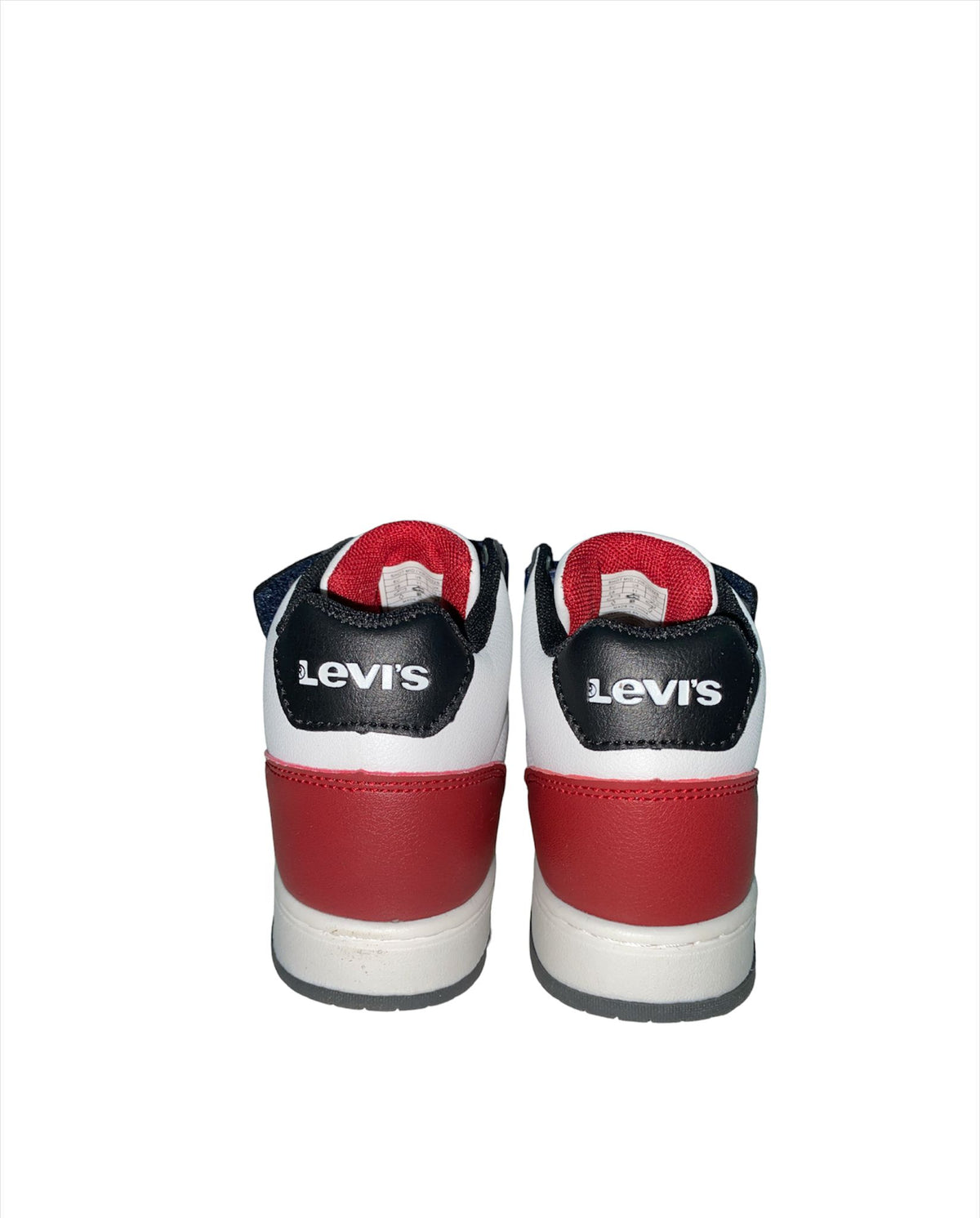 shot mid levis bianco/rosso