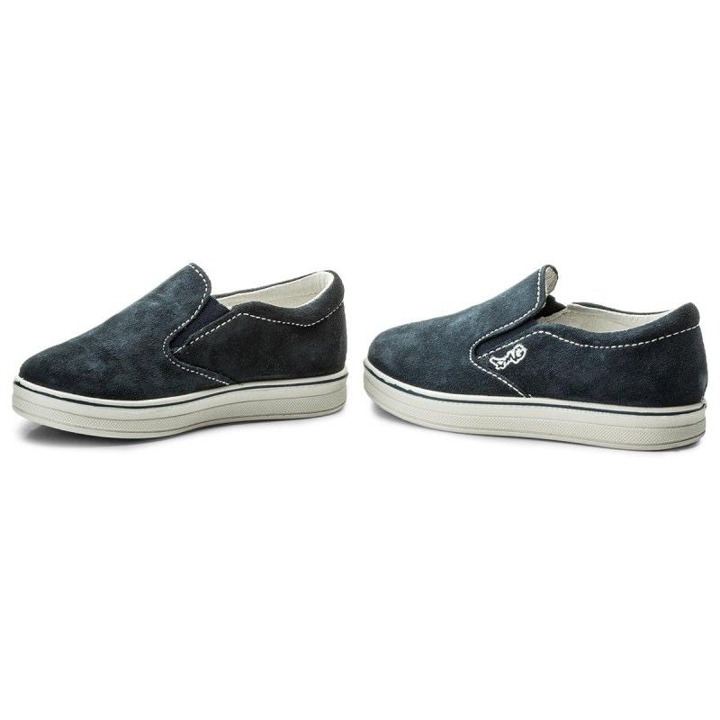 PRIMIGI SLIP ON SCAMOSCIATO MASCHILE BLU 1385400