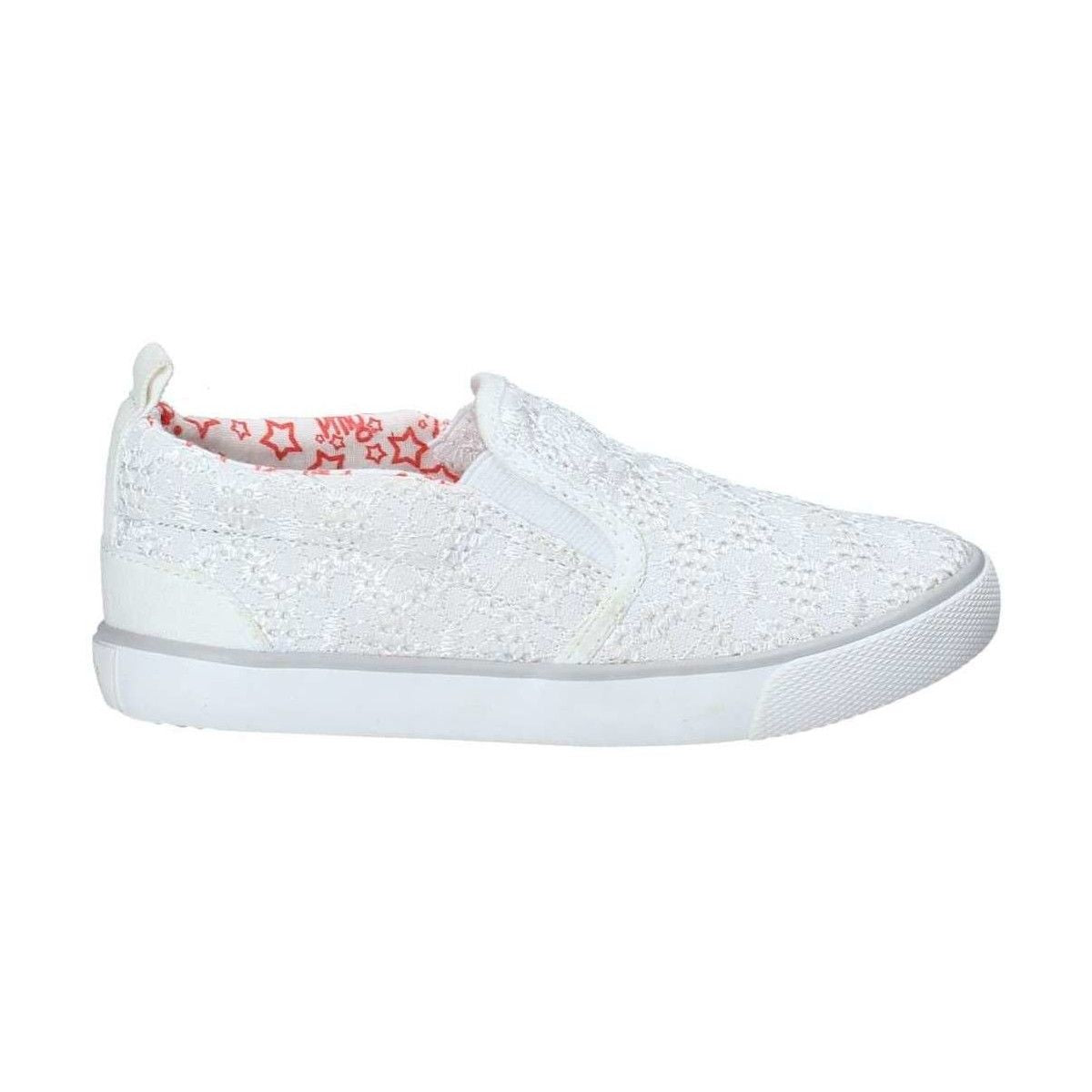 PRIMIGI SNEAKERS SLIP-ON PIZZO BIANCO