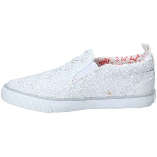 PRIMIGI SNEAKERS SLIP-ON PIZZO BIANCO