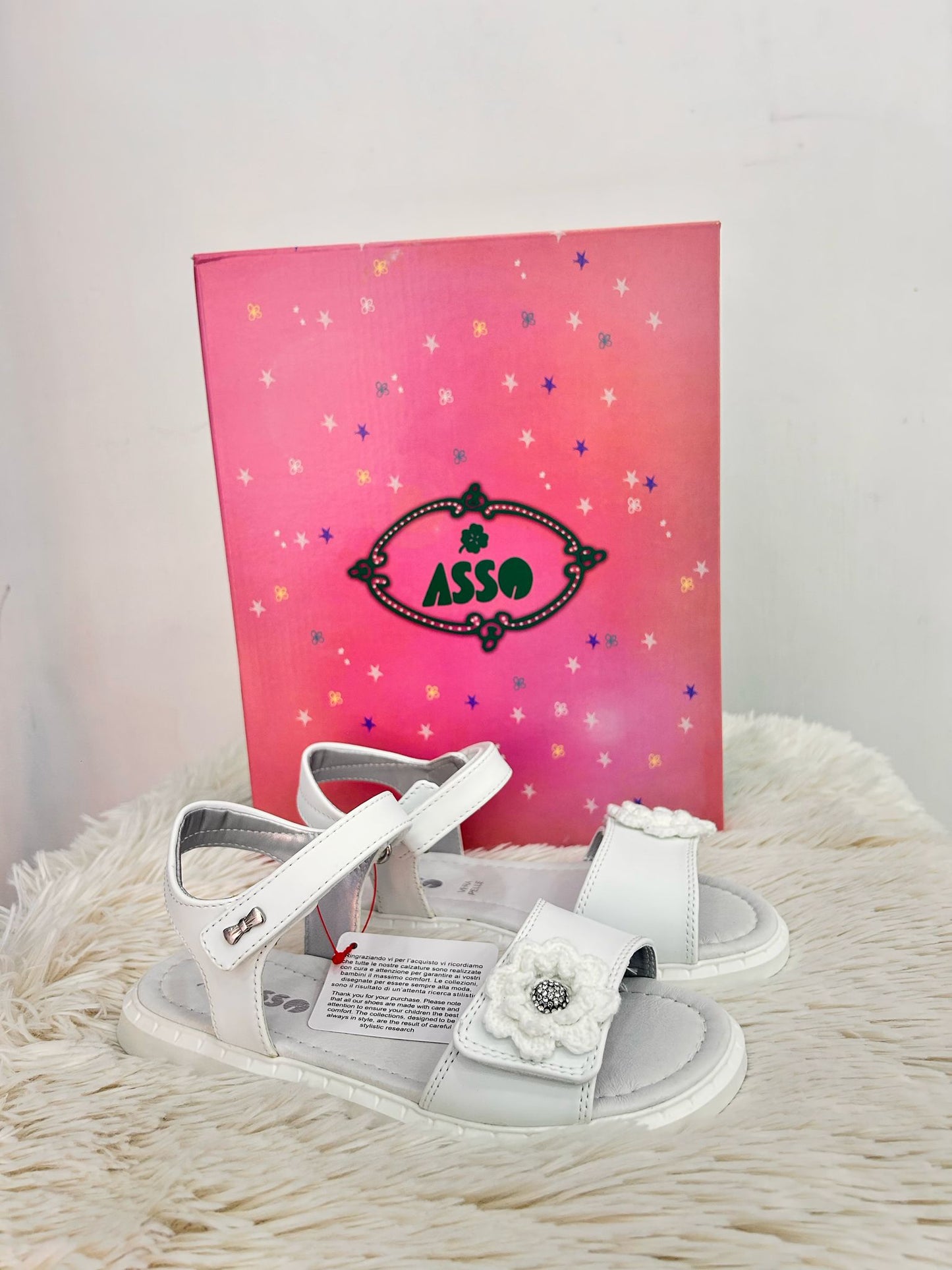 AG-17290 ASSO sandalo fiore