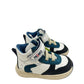 4900222 PRIMIGI sneakers alta bianca/nero/celeste
