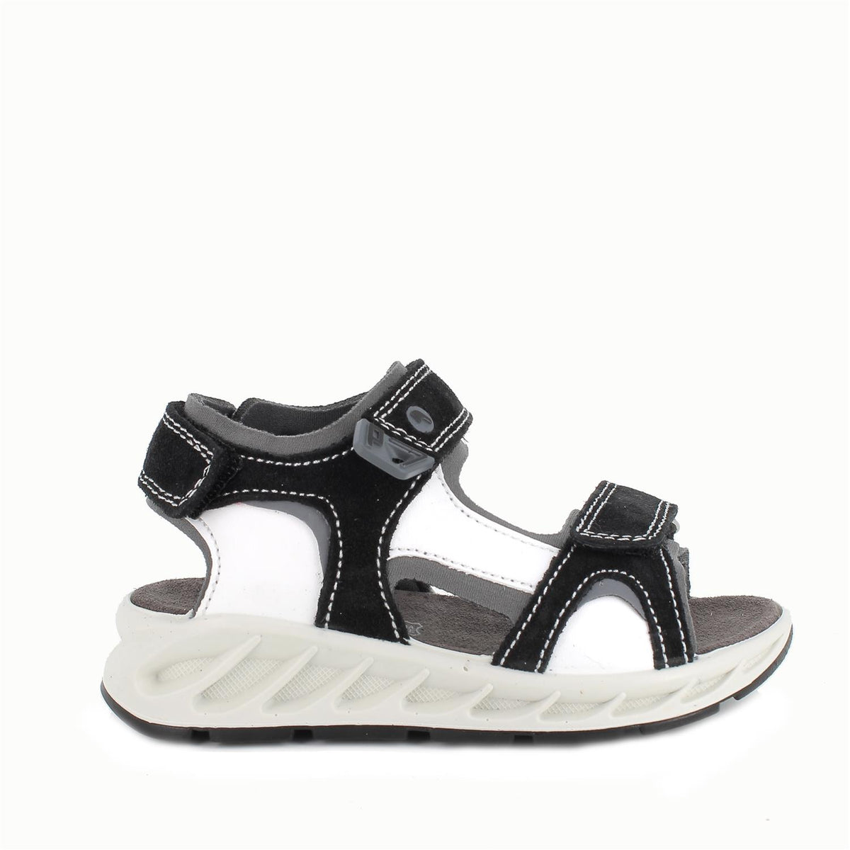 3898133 primigi sandalo nero-grigio