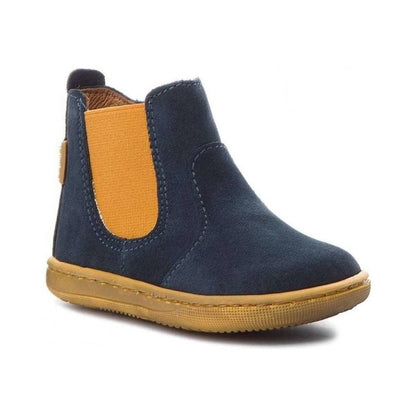 PRIMIGI STIVALETTO SCAMOSCIATA MASCHILE BLU