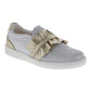 PABLOSKY SNEAKERS SLIP-ON RUCHES SETA BIANCO - CHAMPAGNE
