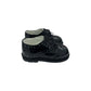 kids francesina vernice nera
