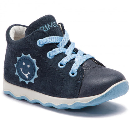 PRIMIGI CERIMONIA SNEAKER LACCI MASCHILE BLU