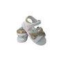 33770 TOMMY HILFIGER sandalo bianco/oro