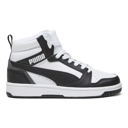393831 PUMA sneakers alta bianco/nero