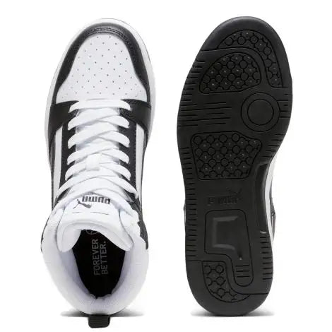 393831 PUMA sneakers alta bianco/nero