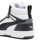 393831 PUMA sneakers alta bianco/nero