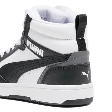393831 PUMA sneakers alta bianco/nero
