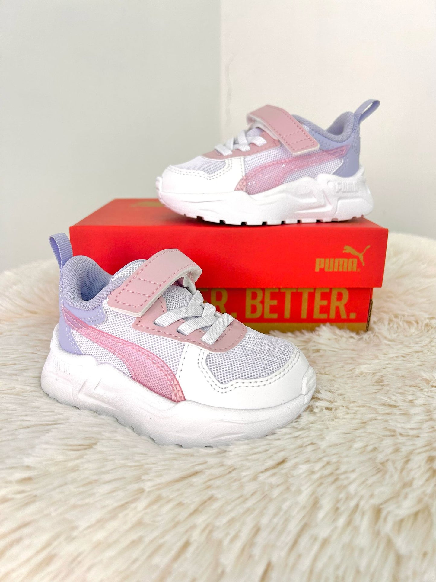 402267 PUMA bianca/rosa