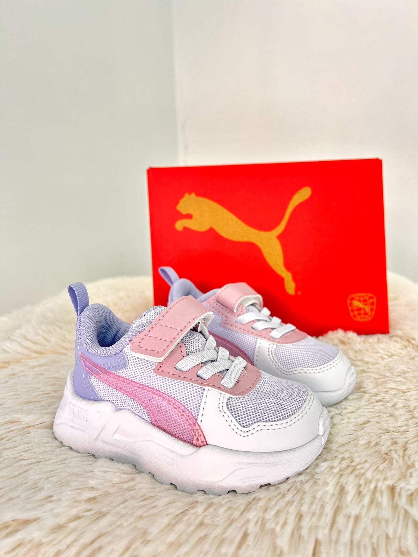 402267 PUMA bianca/rosa