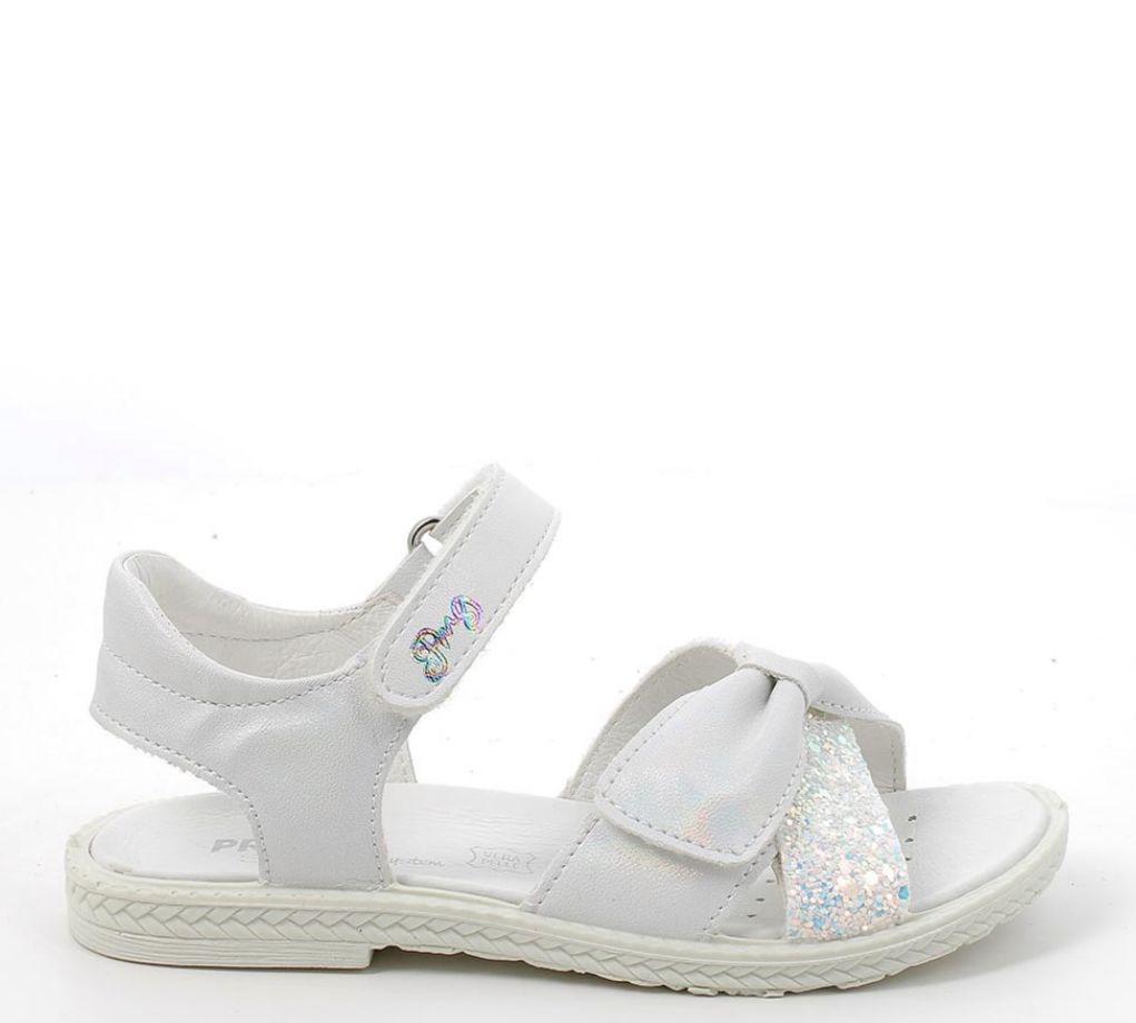3888111 PRIMIGI sandalo bianco con fiocco
