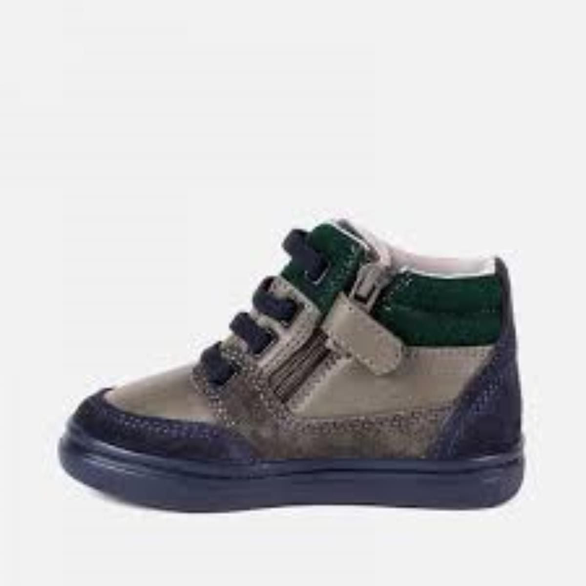 MAYORAL SNEAKERS ALTA MASCHILE GRIGIO - BLU