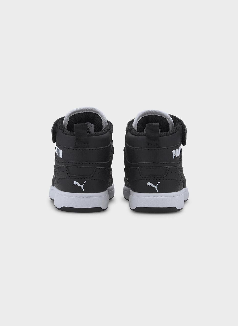 PUMA 396542 rebound alta baby bianca/nera