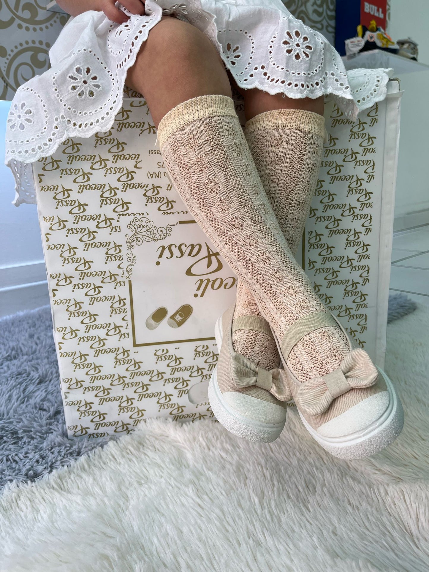 9066-738 VULLADI ballerina beige