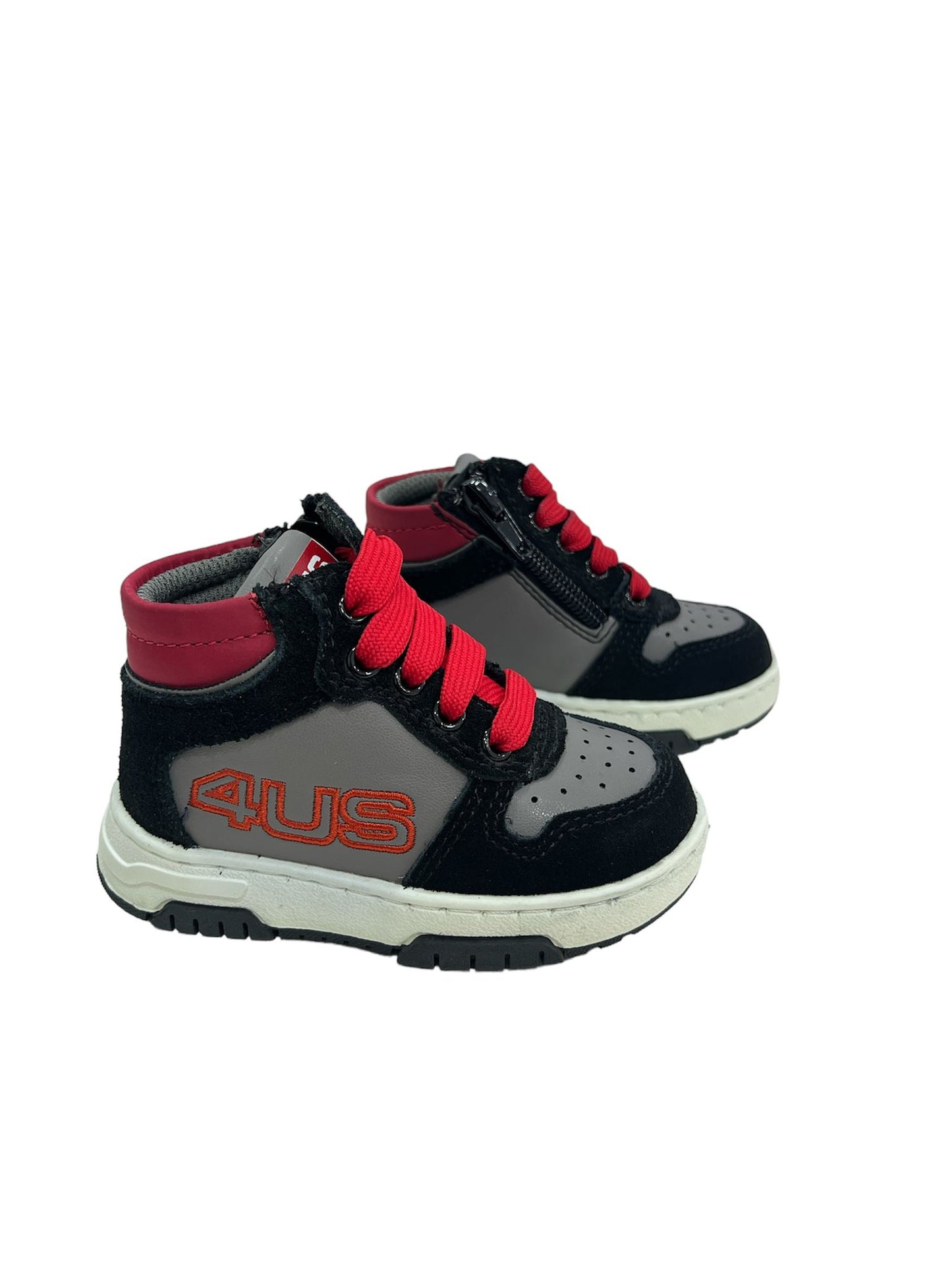 43160 PACIOTTI sneakers rossa/grigia