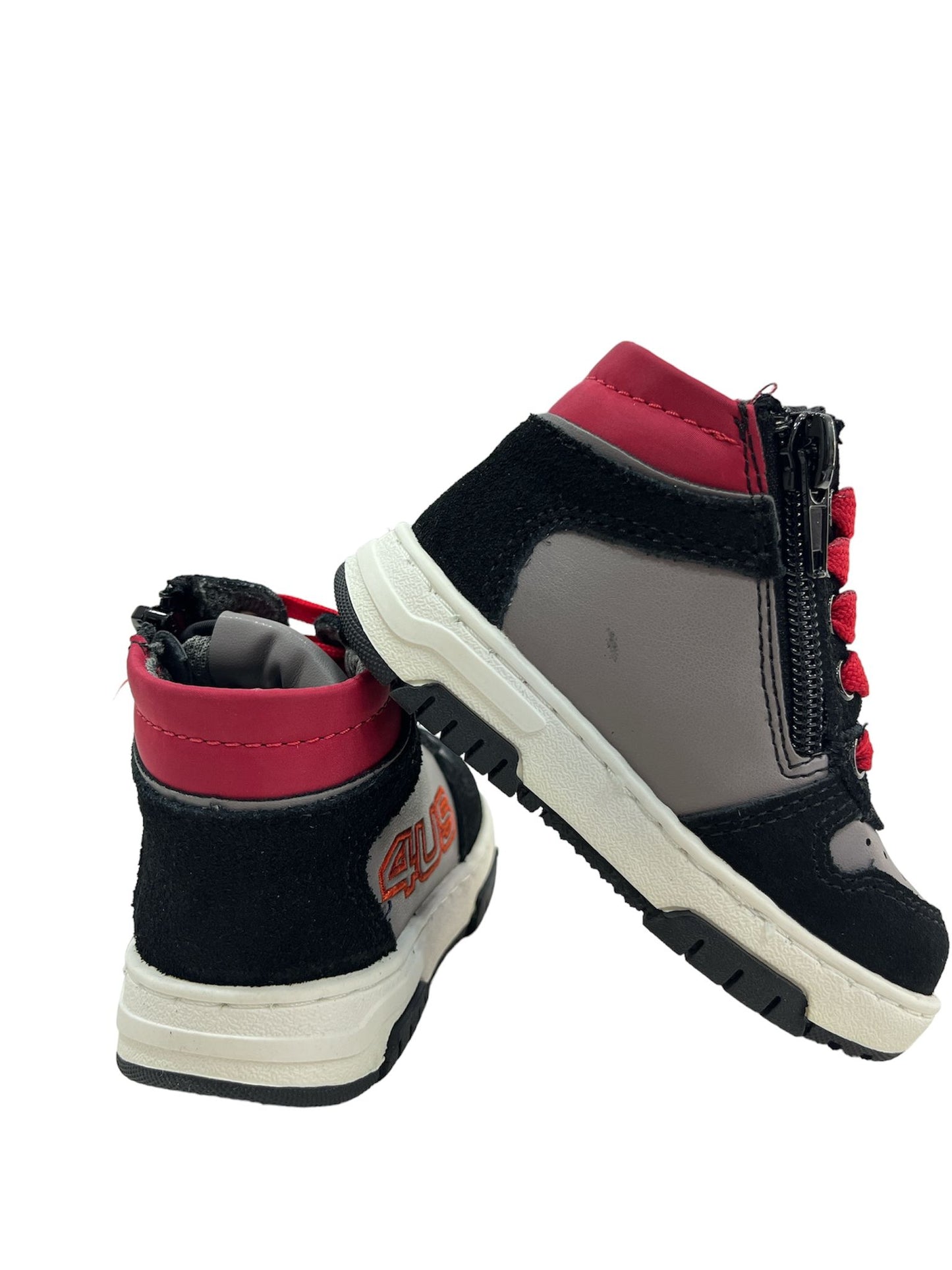 43160 PACIOTTI sneakers rossa/grigia