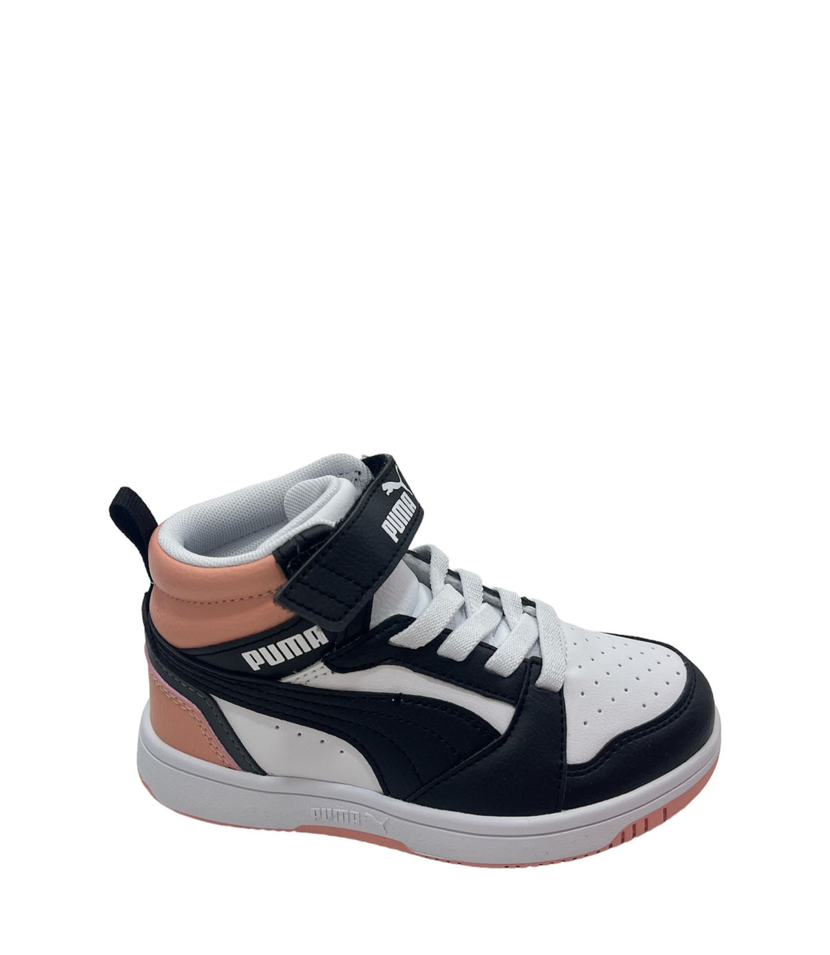 PUMA 393832 rebound alta nera/rosa