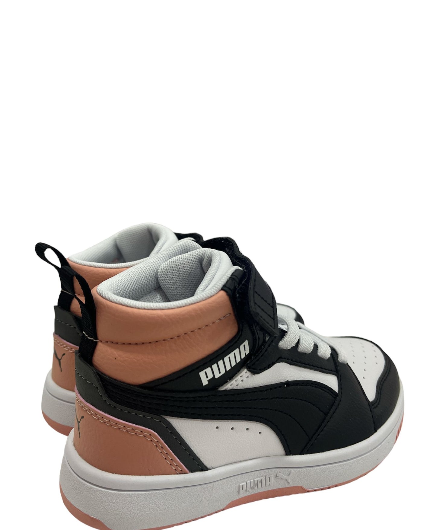 PUMA 393832 rebound alta nera/rosa