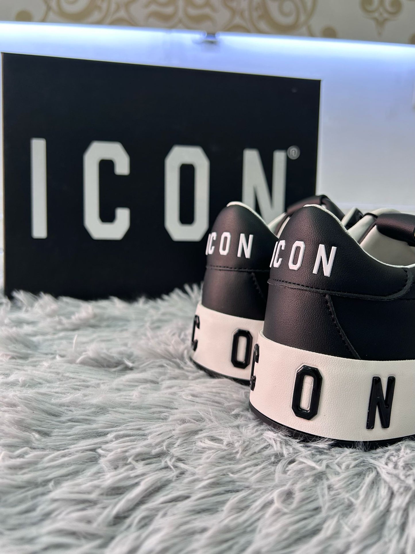 IC04750 ICON sneakers nero e bianco