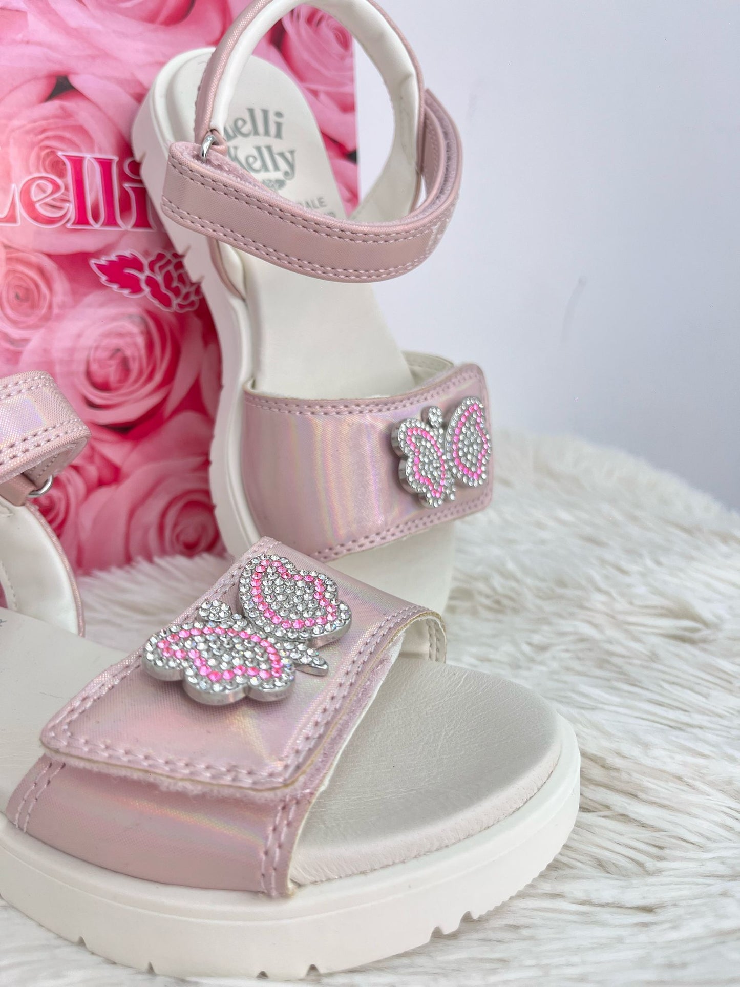 LKCV4870 LELLI KELLY sandalo rosa